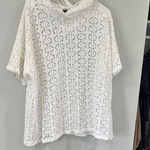 Fashion Basics White Lace Top